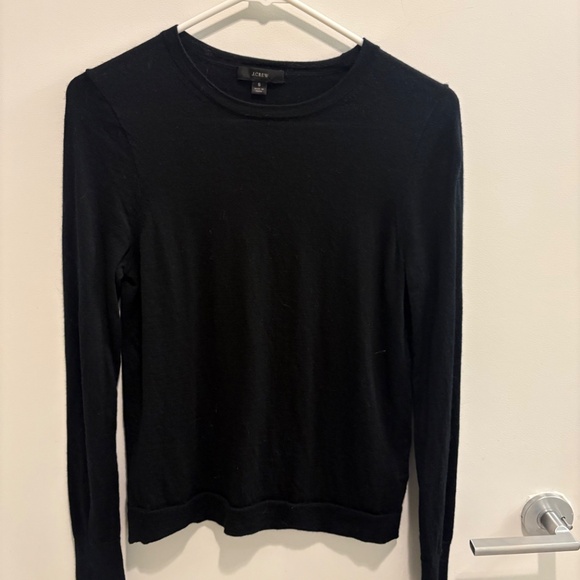 J. Crew Margot Marino Reimagined Women’s Sweater, Black - Picture 2 of 6